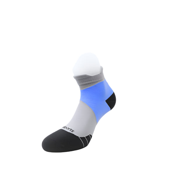 Blue/Grey Ankle Compression Socks