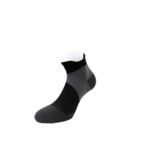 Black/Grey Ankle Compression Socks