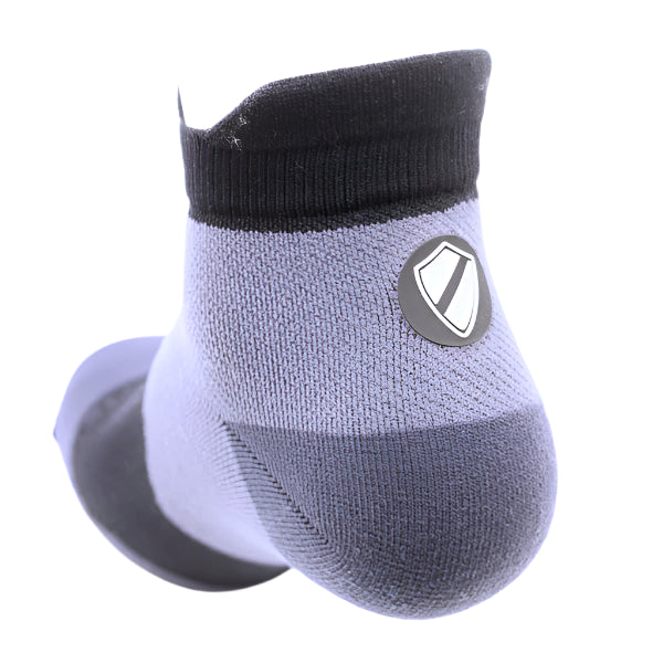 Black/Grey Ankle Compression Socks